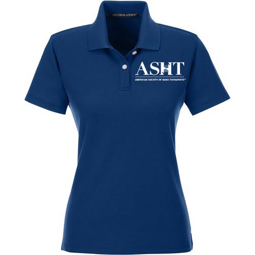 ASHT logo on blue T-Shirt